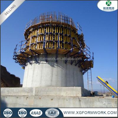 China Conventional Climbing Dam Formwork System Climbing Formwork for sale