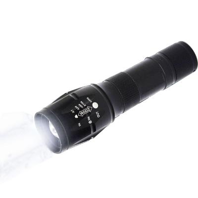 China Hot Selling Outdoor Emergency Spotlight Zoomable Amazon LED Flashlight Zoom Rechargeable Flashlight New Design for sale