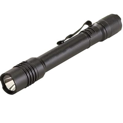 China Pretty Industrial Look 300 Lumen Dry Battery Portable Pocket Led Flashlight with Pen Clip Mini Torch Light for sale