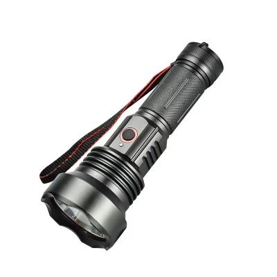 China Emergency 5000lm T40 USB 4 Modes Flashlight Torch Water Resistance Rechargeable Tactical Flashlight for sale