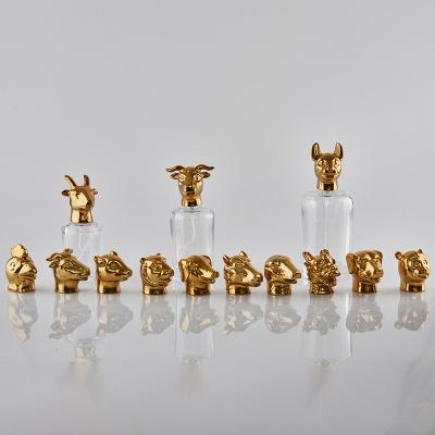 China Multi-Use Zodiac Glass Perfume Bottle Cosmetic Hot Sale One Bottle. for sale