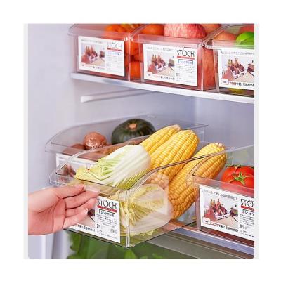 China Stackable Plastic Storage Box Container Environmentally Friendly Freshness Preservation Fridge BPA Free For Food Storage for sale