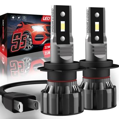 China 2022 hclights 881 9004 9005 9006 9007 csp 12V S5 65W h1 h3 h4 h7 h11 h13 880 car led headlight kit bulbs universal for sale