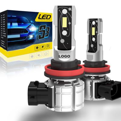 China China wholesale led car fog lights system for h4 h7 h11 9007 HC-S3-H11-40W for sale