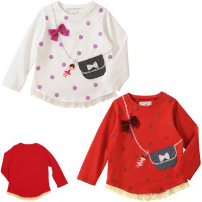 China Polyester / Cotton China 2015 Best Selling New Products Wholesale Baby Clothes Tops for sale