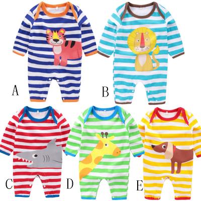 China Wholesale Long Sleeve Baby Clothes Animal Kids Dress Designs Rompers For Winter for sale