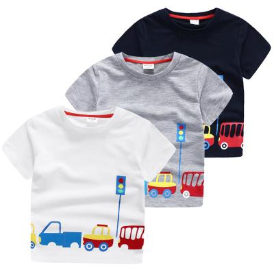 China China Wholesale Best Quality New 100% Cotton Printed Kids T Shirts Anti-pilling Manufacturers for sale