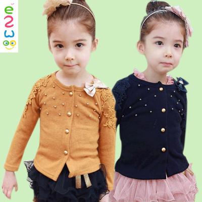 China Anti-pilling cardigan fashion OEM Korean girl sweaters for sale