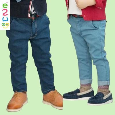 China Puritan Breathable Warm Top Elastic Waist Casual Jeans Pants Wholesale Pocket Boys Jeans for sale