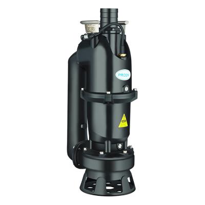 China WQD10-15-1.1DC Commercial Buildings Submersible Sewage Dirty Water Pump With Iron Casting Housing for sale