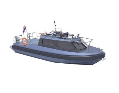 China 5083 9m (31ft) New Aluminum Quick Rescue Boat Military Use High Speed ​​Aluminum Speedboat for sale