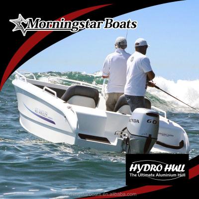 China Fishing From Small Aluminum Racing Motorboat for sale