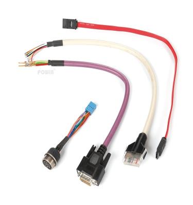 China 10 Pin 12 Pin Female Connector Electronic Wire Harness Led Bar Wire Harness for sale