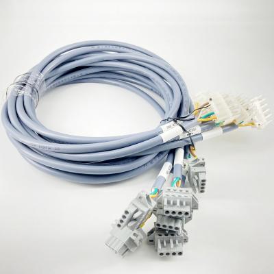 China Electronic ODM OEM 4 Pin Male To Male Industrial Power Wire Harness For Electronic Home Application for sale