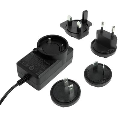 China 5V 6V 7V 9V 12V 24V 0.5A 1A 2A 3A 4A Screen Adapters Multiple Interchangeable Audio Power Socket 70*40*30.8 for sale