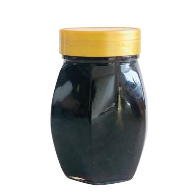 China Black Honey Jar Hexagonal Honey Plastic Bottle 50MT/Day for sale