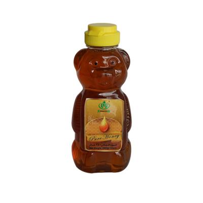 China 16 oz Bear Bottled Pure Natural Bee Honey 0.39kg for sale