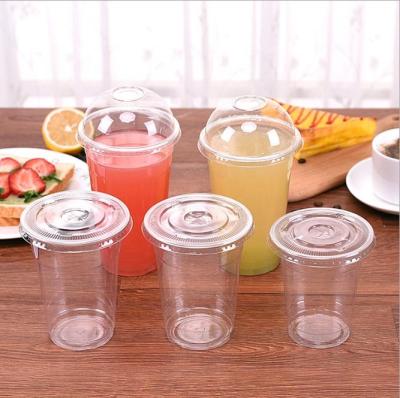 China -30Â ° C-70Â ° 14 16 20 C 12 friendsly disposable ozeco cups pet boba plastic cup for vanish for sale