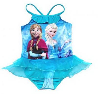 China Hot Sales Elsa Anna Children Swimwear Sexy Kids Anti-UV Bikini for sale