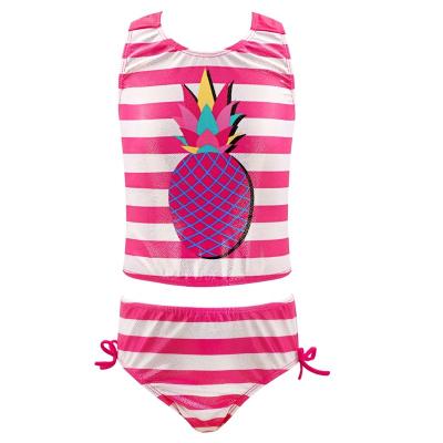 China OEM Kids Swimwear Manufacturer Breathable Kids Bathing Suits Custom Girls Two Piece Bikini Kids Swimwear For Girls Infant Swimwear for sale