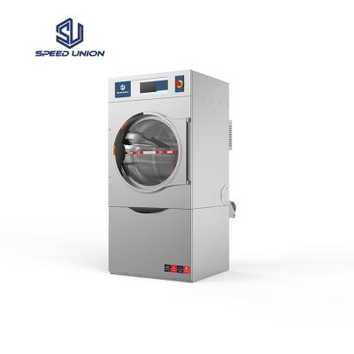 China Automatic Gas 15 Kg Laundry Single Tumble Dryer Machine 1.27-1.50m^3 for sale