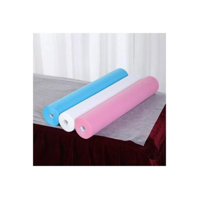 China 30GSM Disposable Non-Woven Non-woven Roll Sheet Beauty Salon SMS Sheet Anti-bacteria Non-woven Sheet Bed Sheets Beauty Salon for sale