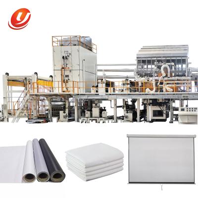 China Advertising Company Youneng 1600 Light Box Fabric Laminating Machine With Hot And Cold Laminated for sale