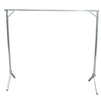 China Stainless Steel Collapsible Drying Rack Small Foldable Stretch Clothes Rack for sale