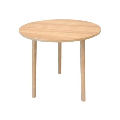 China Fashion and Wooden Coffee Tables Mini Nordic Modern Circular Practical Simple Natural Tea Tables for sale