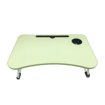 China (Size)Adjustable Portable Folding Laptop Table Computer Folding Wooden Desk On Bed for sale