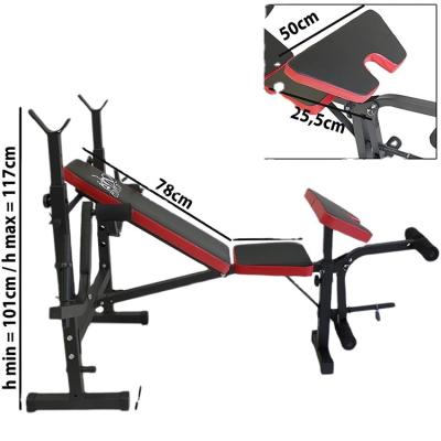 China 2021 Hot Selling 100kgs Universal Amazon Home Gym Bench With Adjustable Weight Dumbbell Gym Equipment for sale