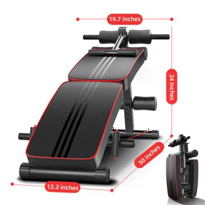 China China Indoor Factory Representative Home Fitness Bench Sit Bench Trainer Resistance Band Workout Foldable Sit Bench for sale