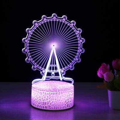 China Functions Factory Sales Lighting Best Quality Visual Led Night Light 3D Decorative Illusion Led Lamp For Kids Bedroom for sale