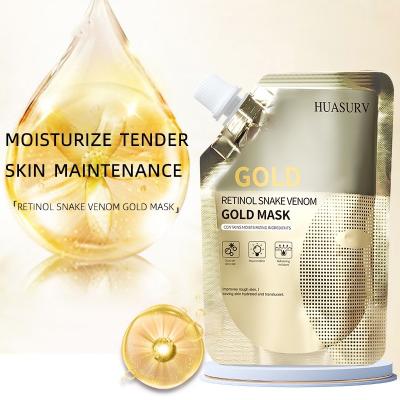 China Retinol Snake Venom Gold Hydrating Face Mask Moisturizer Face Mask For Skin Care for sale