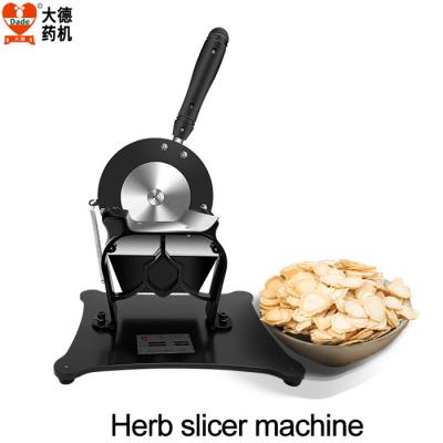 China Sturdy Precisely Cut Herb Slicer Machine With Quenched White Steel Blade for sale