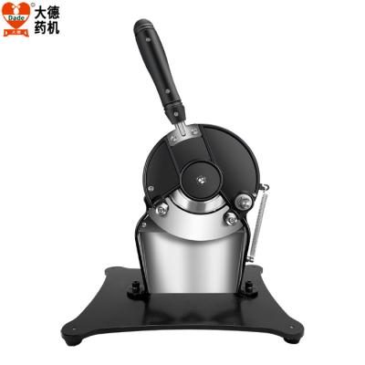 China Stable Anti Shake Herb Cutting Machine With Thickened Steel Plate Base DQ-100 for sale