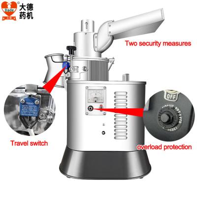 China Vertical DF-40S Commercial Spice Grinder Machine Continuous Feeding for sale