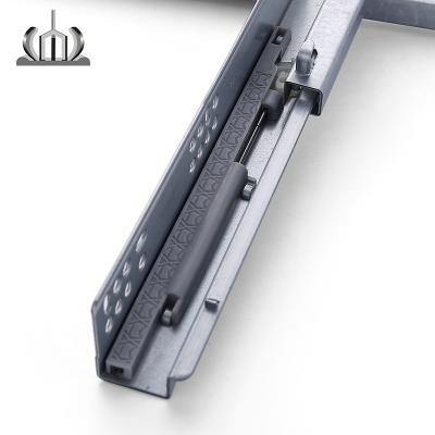 China Traditional Hydraulic Soft Narrow Buffer Half Extension Hidden Telescopic Channel for sale