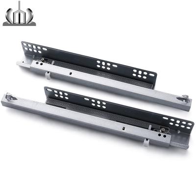 China Modern Kitchen Table Hardware Undermount Soft Close Drawer Runner Slides for sale