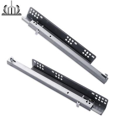 China Modern Concealed Drawer Slides Heavy Duty Smooth End Under Mount Drawer Slide for sale