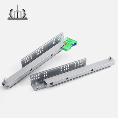 China Full Extension Drawer Slide 3D Modern Hidden Soft Close Adjustment Clip Underoutout Close Drawer Slides for sale