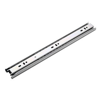 China Black Quiet Ball Bearing Ball Bearing Drawer Slide Rail Modern Steel Hardware Runners for sale