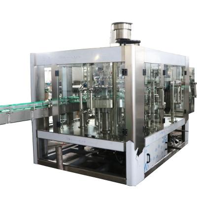 China Automatic Carbonated Food Juice Apple Cider Bottling Capping Machinery Packaging Equipment for sale