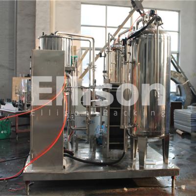 China Hotels Carbonated Soft Drink Sparkling Soda Water Making Machine CO2 Blending System for sale