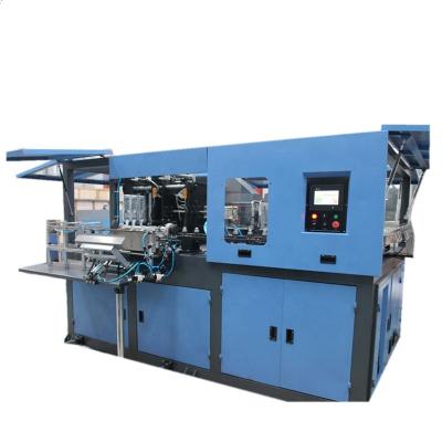 China Automatic PET Bottle Blow Molding Machine 4 Cavities PET Plastic Bottle Making Mold Stretch Blow Molding Machines Price for sale