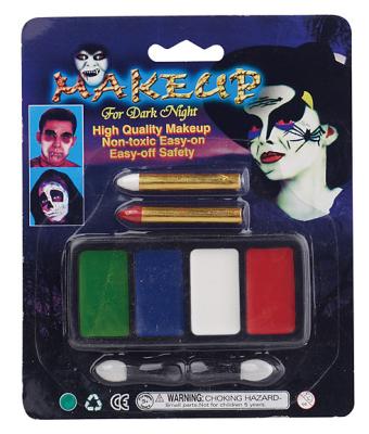 China Halloween Face Color Body Art Decoration Safe Inon-toxic Face Painting Makeup Kit Set for sale