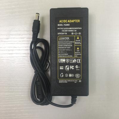 China High quality cctv product ac input 100-240v to dc output 24v 3a power desktop adapter for led cctv for sale