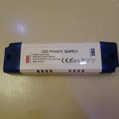 China LED Lighting 100W 24v 4.16A 24V Plastic Switch Power Supply Led Strip Driver Adapter 100 Watt Led Driver for sale