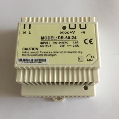 China Industrial automation Hagors DR-60-24 din rail 60w 24v 2.5a smps switching power supply for sale