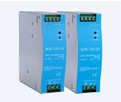 China HAGORS NDR-120 Industrial Automation Din Rail 12V 24V 48V Single Output 120W Power Supply for sale